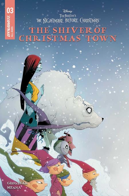 TIM BURTONS THE NIGHTMARE BEFORE CHRISTMAS THE SHIVER OF CHRISTMAS TOWN #3