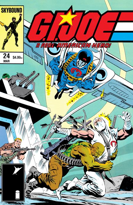 GI JOE A REAL AMERICAN HERO #24 HAMA FILES EDITION #24