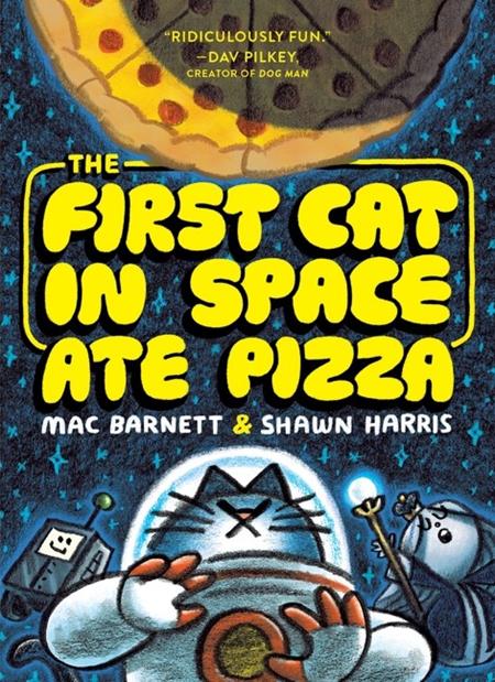 FIRST CAT IN SPACE ATE PIZZA