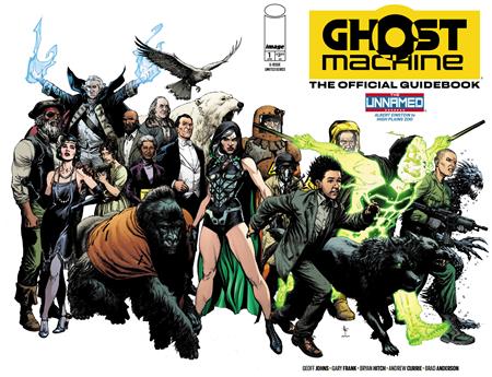 GHOST MACHINE THE OFFICIAL GUIDEBOOK #1 (OF 5)