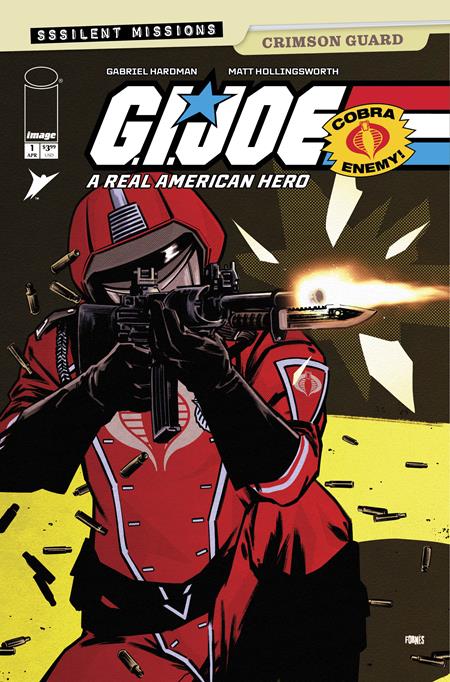 GI JOE A REAL AMERICAN HERO SSSILENT MISSIONS CRIMSON GUARD #1 (ONE SHOT)