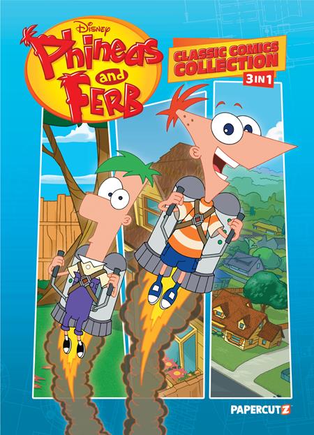 PHINEAS & FERB CLASSIC COMICS COLLECTION 3 IN 1 VOL. 1