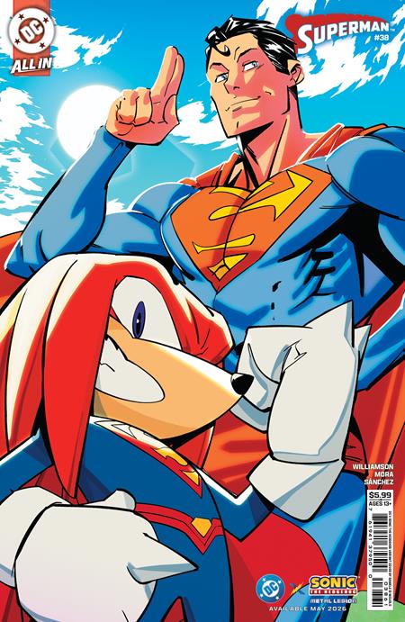 CVR F DANIELE DI NICUOLO DC X SONIC CARD STOCK VAR (THE REIGN OF THE SUPERBOYS) (2026-05-27)