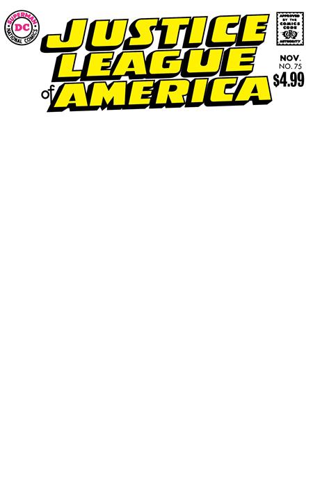 JUSTICE LEAGUE OF AMERICA #75 FACSIMILE EDITION