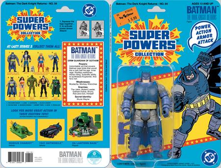 CVR B JASON GEYER & ALEX SAVIUK DARK KNIGHT RETURNS ARMORED SUPER POWERS ACTION FIGURE CARD STOCK VAR (2026-05-27)