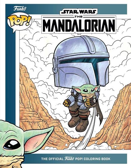 STAR WARS THE MANDALORIAN THE OFFICIAL FUNKO POP COLORING BOOK