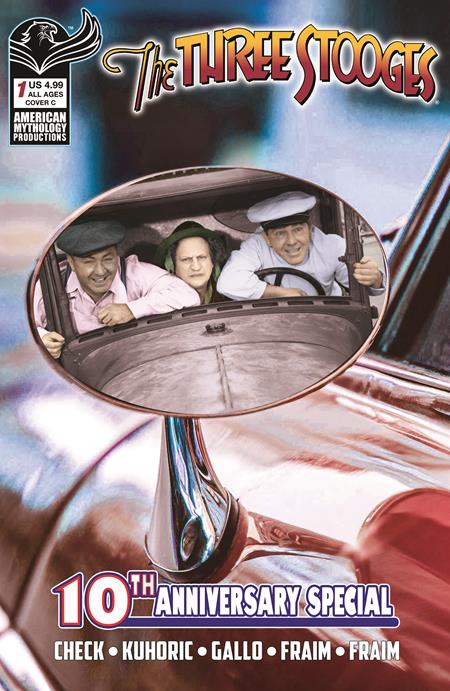THREE STOOGES AM 10TH ANNIVERSARY #1