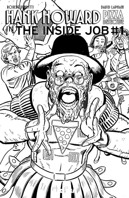 HANK HOWARD, PIZZA DETECTIVE THE INSIDE JOB #1 (ONE SHOT)
