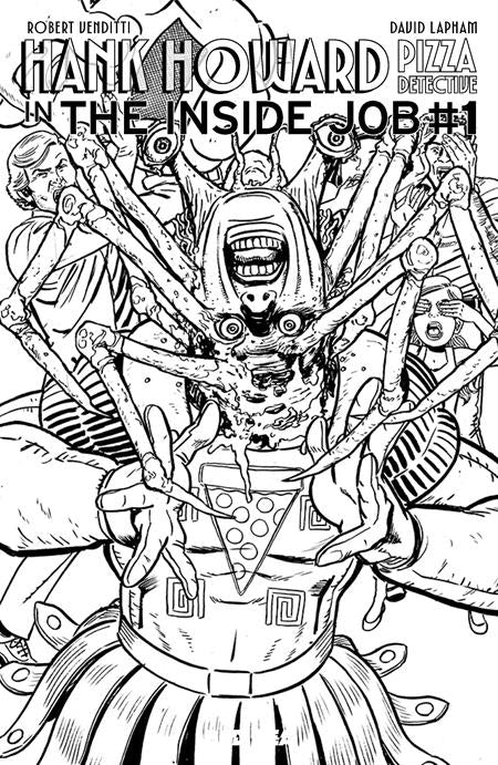 HANK HOWARD, PIZZA DETECTIVE THE INSIDE JOB #1 (ONE SHOT)