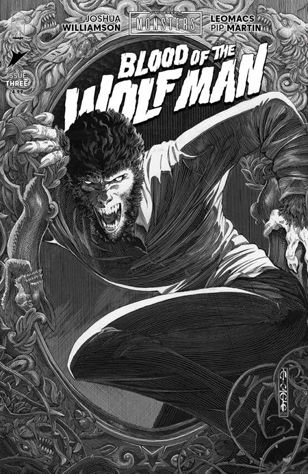 CVR D INC 1:25 EVAN CAGLE B&W CLASSIC HORROR VAR (2026-08-26)