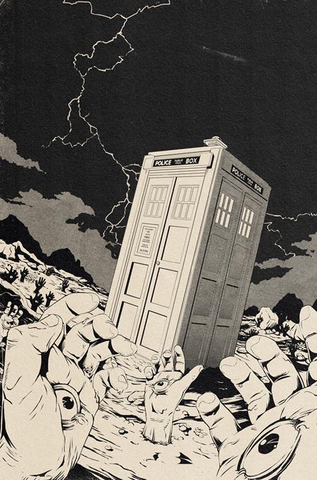 CVR E FLOPS DALEK TAKEOVER COLOR YOUR OWN CARDSTOCK VAR (2026-08-05)