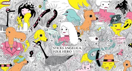 STICKS ANGELICA FOLK HERO