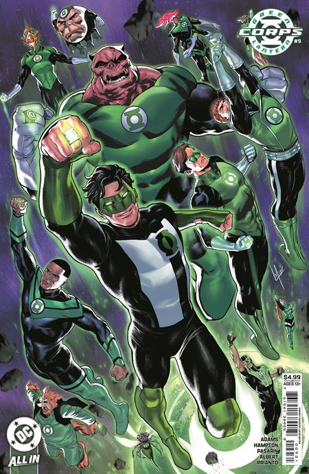 GREEN LANTERN CORPS #9