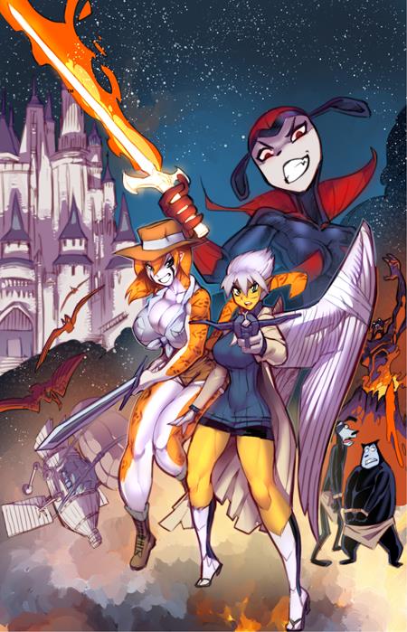 TIFANNY & CHARLOTTE ON ANOTHER WORLD #1 (OF 4)