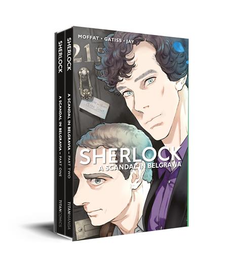 SHERLOCK A SCANDAL IN BELGRAVIA VOL 01-02 SLIPCASE SET