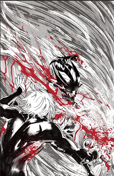 CVR E PATRICK MULHOLLAND BLACK AND WHITE AND BLOOD VIRGIN CARDSTOCK VAR (2026-10-28)