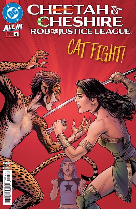 CHEETAH AND CHESHIRE ROB THE JUSTICE LEAGUE #4 (OF 6)