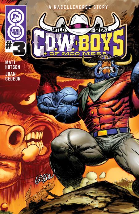 WILD WEST COW-BOYS OF MOO MESA #3 (OF 4)