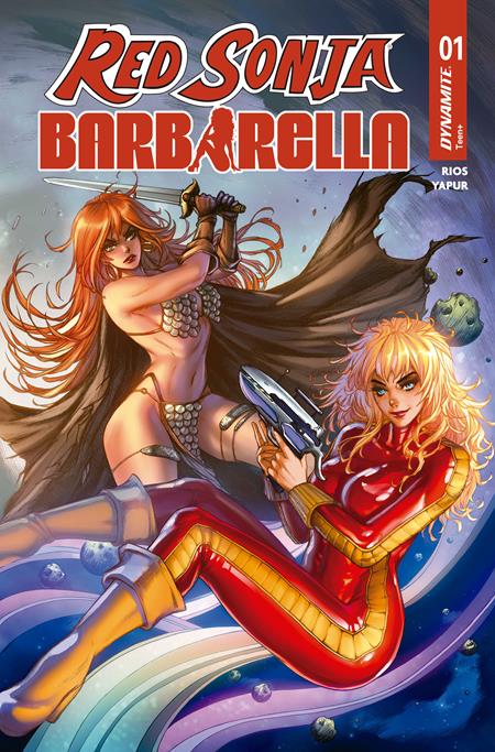 RED SONJA BARBARELLA #1