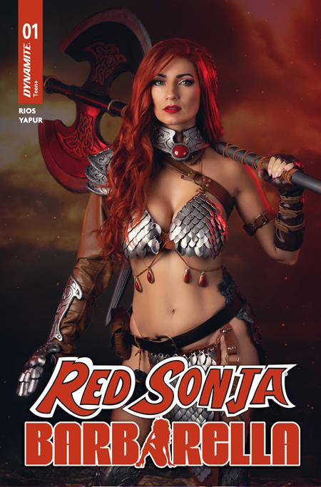 RED SONJA BARBARELLA #1