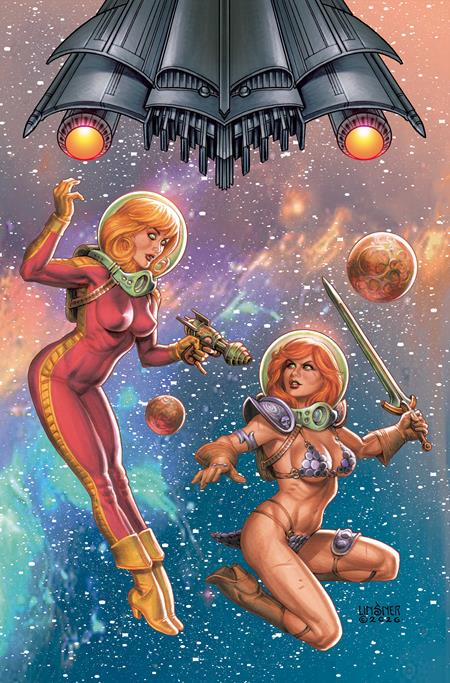 RED SONJA BARBARELLA #1