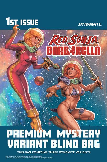 RED SONJA BARBARELLA #1