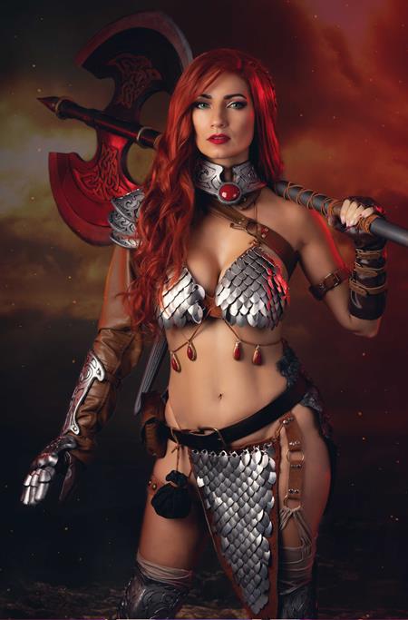 RED SONJA BARBARELLA #1