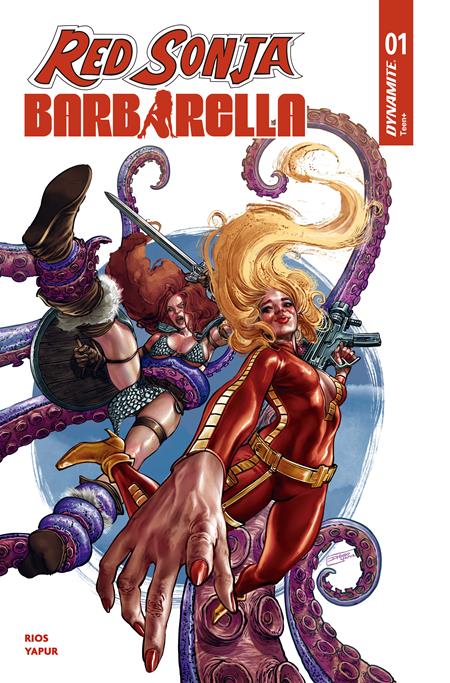 RED SONJA BARBARELLA #1