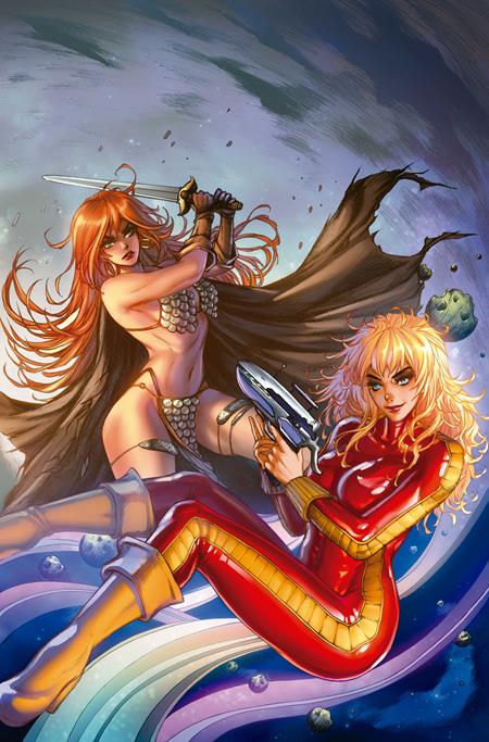 RED SONJA BARBARELLA #1