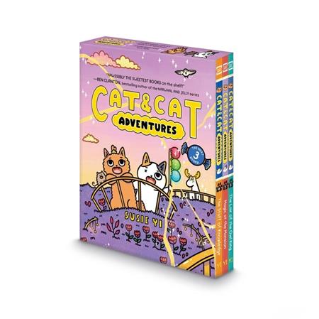 CAT & CAT ADVENTURES A GRAPHIC NOVEL 3-BOOK BOX SET (VOLS 04 & 05 & 06)