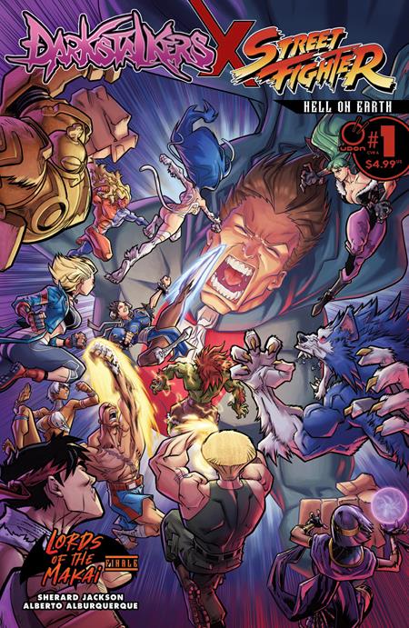 DARKSTALKERS X STREET FIGHTER HELL ON EARTH #1 (ONE SHOT)