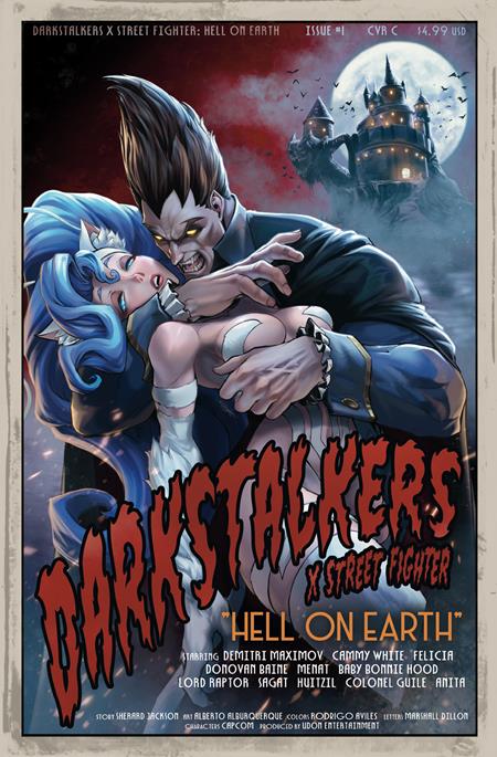 DARKSTALKERS X STREET FIGHTER HELL ON EARTH #1 (ONE SHOT)