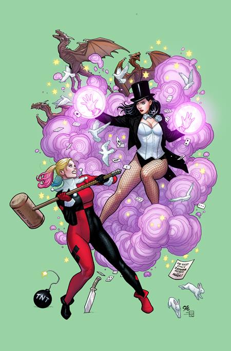 DC K.O. HARLEY QUINN VS ZATANNA #1 (ONE SHOT)