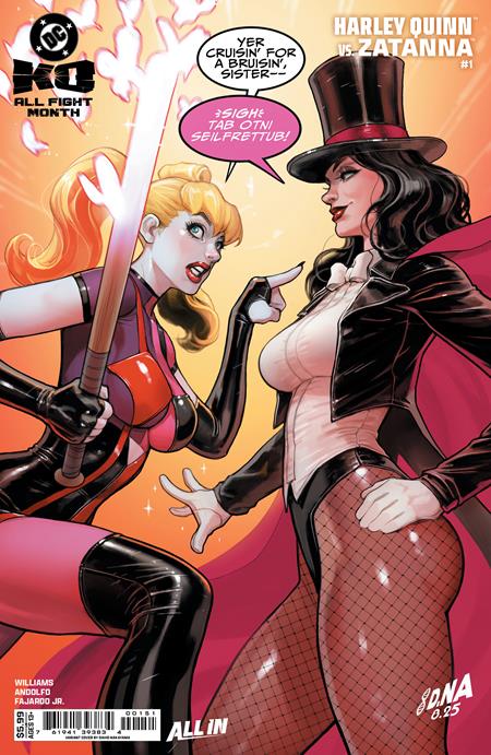 DC K.O. HARLEY QUINN VS ZATANNA #1 (ONE SHOT)