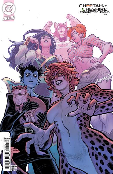 CHEETAH AND CHESHIRE ROB THE JUSTICE LEAGUE #5 (OF 6)