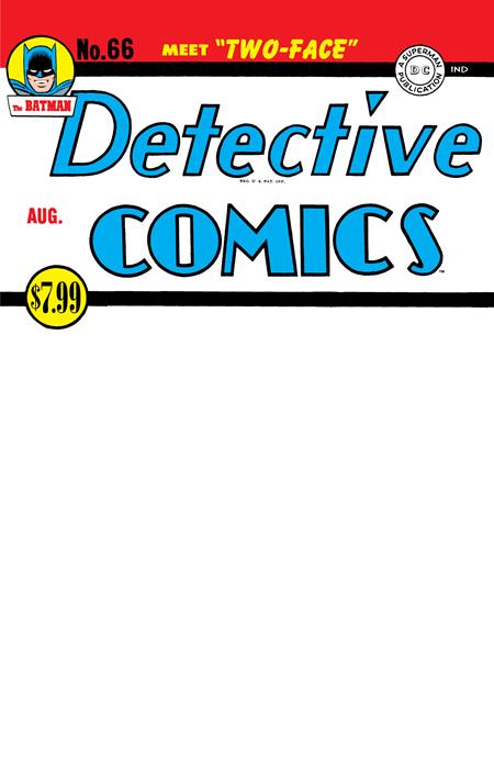 DETECTIVE COMICS #66 FACSIMILE EDITION