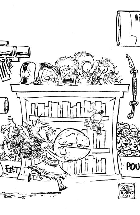 CVR E SKOTTIE YOUNG YOUNGBLOOD TEAM UP B&W VIRGIN VAR (2025-12-10)