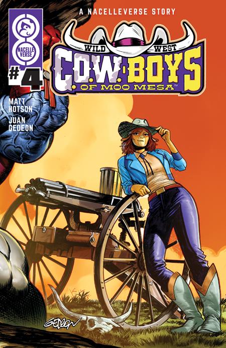 WILD WEST COW-BOYS OF MOO MESA #4 (OF 4)