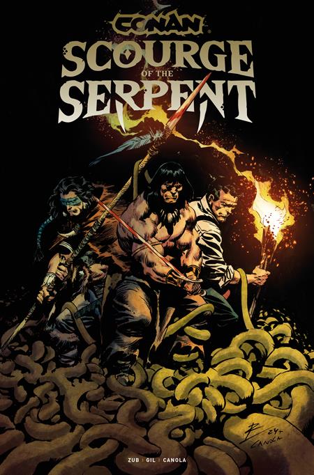 CONAN THE BARBARIAN SCOURGE OF THE SERPENT #4 (OF 4)