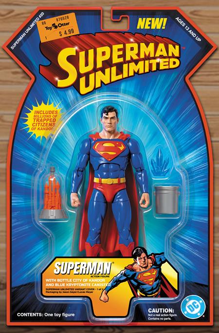 CVR B JASON GEYER SUPERMAN WITH KANDOR ACTION (FIGURE) COMICS CARD STOCK VAR (2026-12-16)