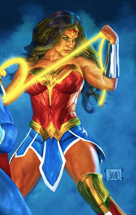 CVR D MARK SPEARS 3-PART CONNECTING WONDER WOMAN CARD STOCK VAR (2026-12-23)
