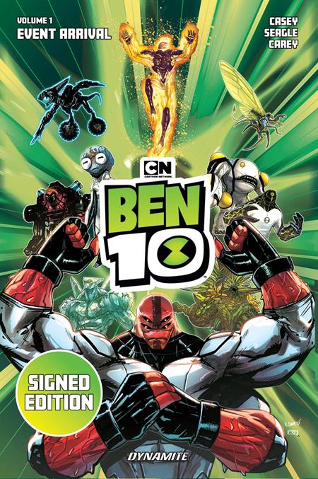 SIGNED BY JOE CASEY AND STEVEN T SEAGLE