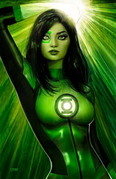 CVR B NATHAN SZERDY CARD STOCK VAR (GREEN LANTERN FIRST LIGHT) (2027-01-13)