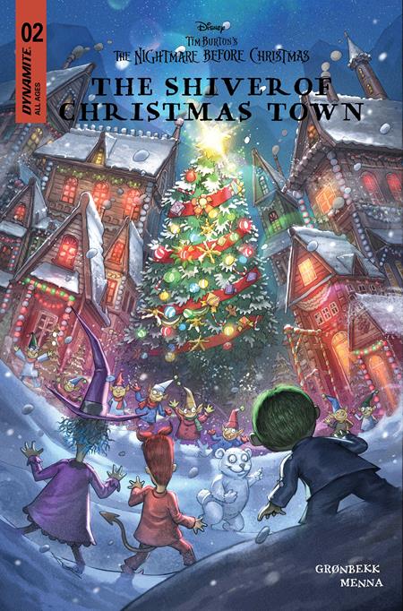 TIM BURTONS THE NIGHTMARE BEFORE CHRISTMAS THE SHIVER OF CHRISTMAS TOWN #2