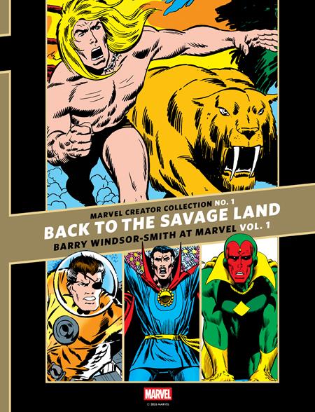 MARVEL CREATOR COLLECTION #1 VOL. 1: BACK TO THE SAVAGE LAND BARRY WINDSOR-SMITH AT MARVEL