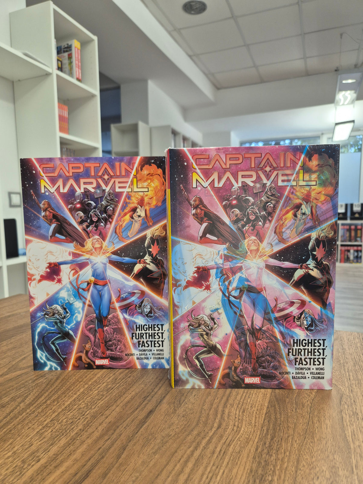 Captain Marvel: Highest, Furthest, Fastest Omnibus (DENTED)