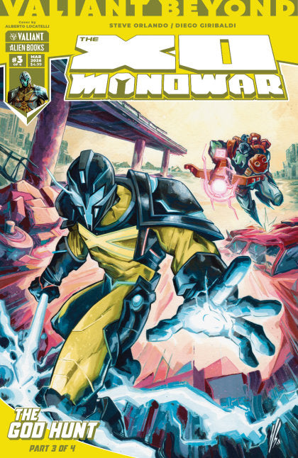 Valiant Beyond: The X-O Manowar #7--The God Hunt #3
