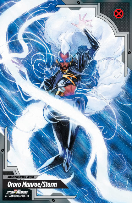 CVR 6 ALESSANDRO CAPPUCCIO X-MEN TRADING CARD VARIANT (2026-01-14)