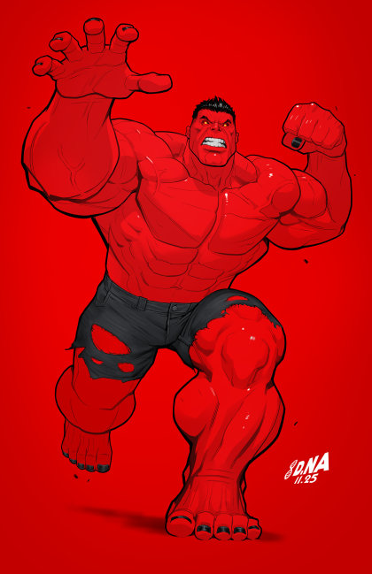 CVR 5 DAVID NAKAYAMA COLOR BLOCK RED VIRGIN VARIANT [1:50] (2026-02-04)