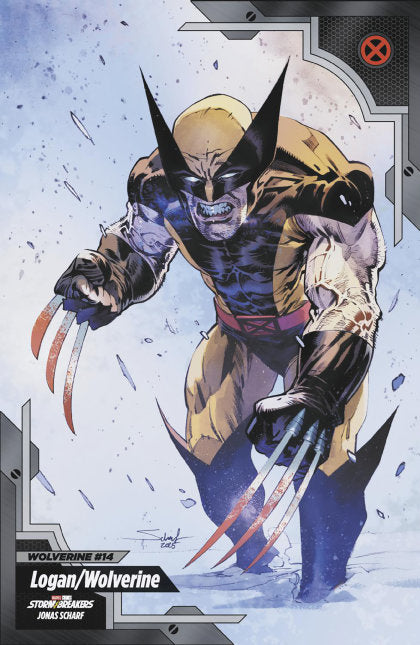 CVR 5 JONAS SCHARF X-MEN TRADING CARD VARIANT (2026-01-07)